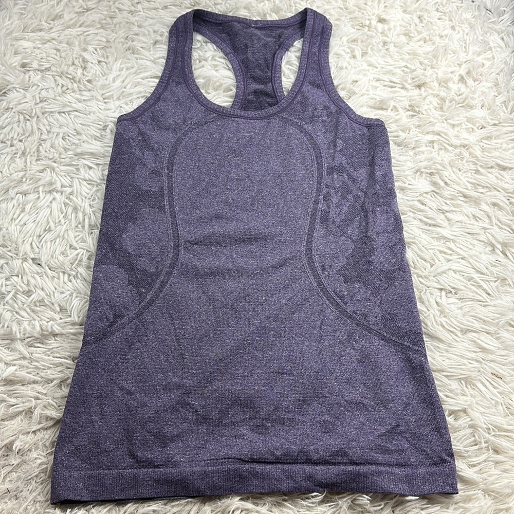 Lululemon Swiftly Tech Tank Heathered Purple